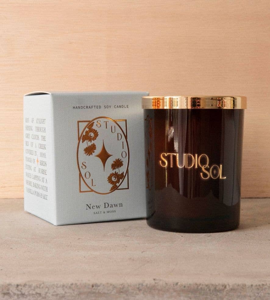 New Dawn Candle | Salt + Moss