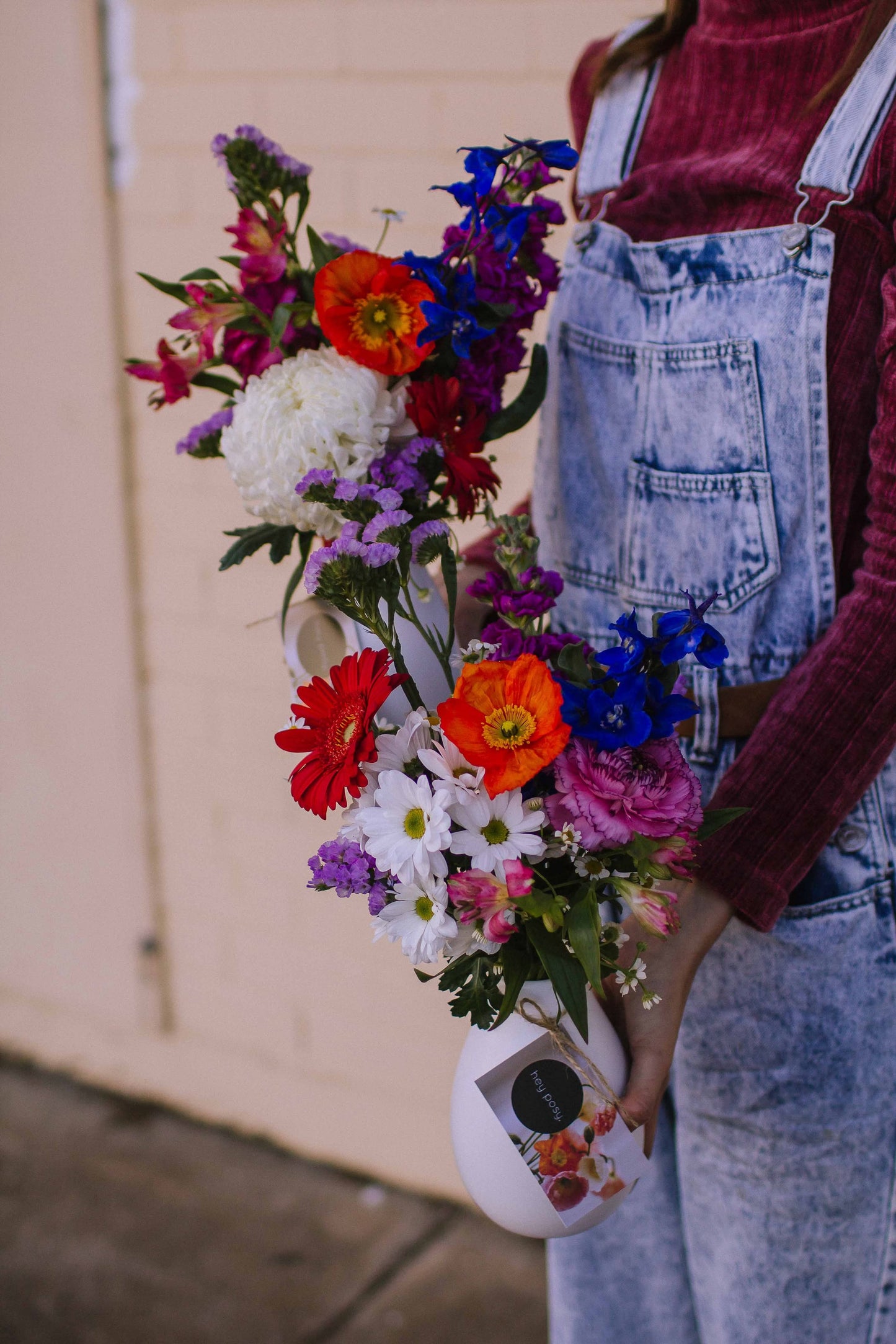 Posy Vase Arrangement (FRESH) PRE-ORDER