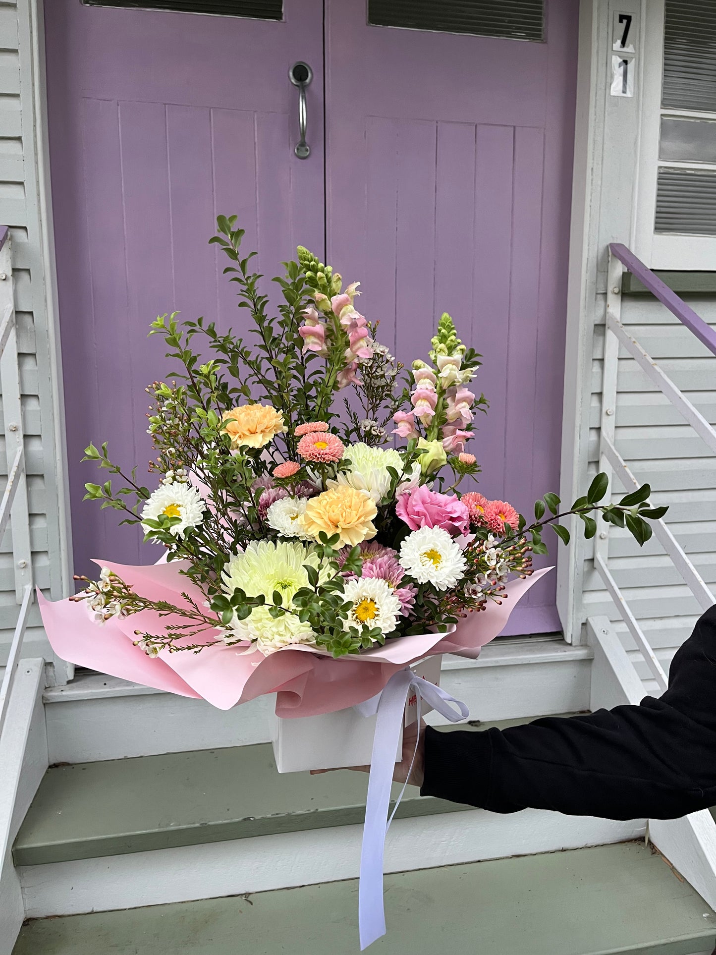 Pastel Blooms Box Arrangement - Florist Choice