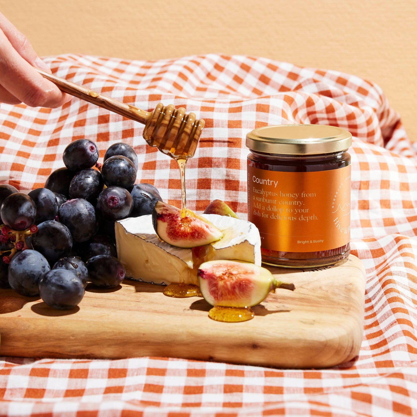 Country Honey - Raw Eucalyptus Australian Honey (350g)