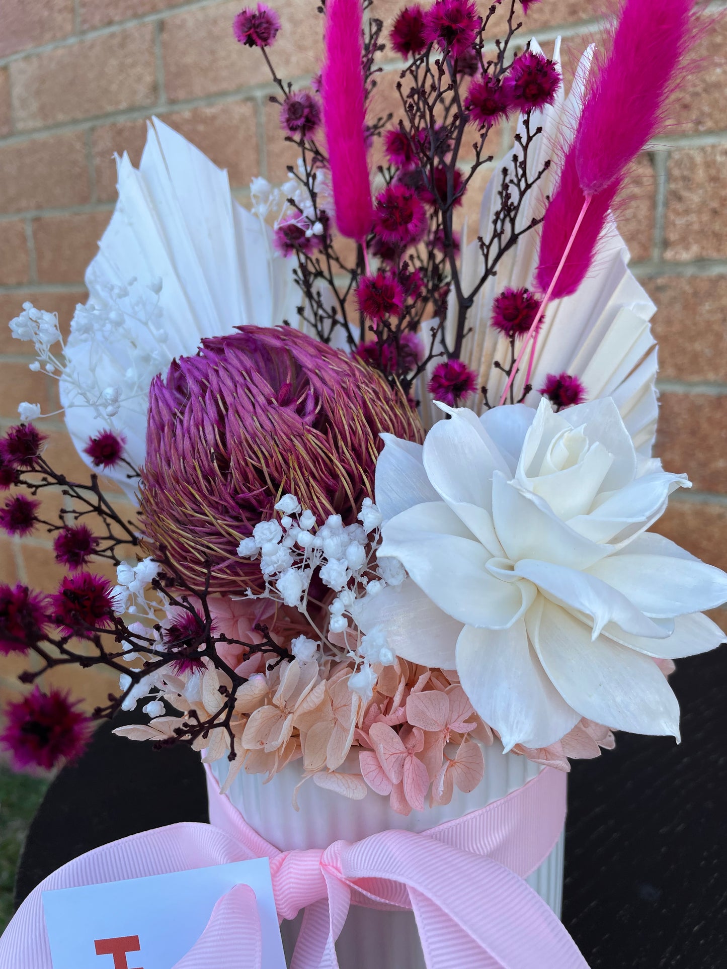 ‘Barbie’ Dried Arrangement