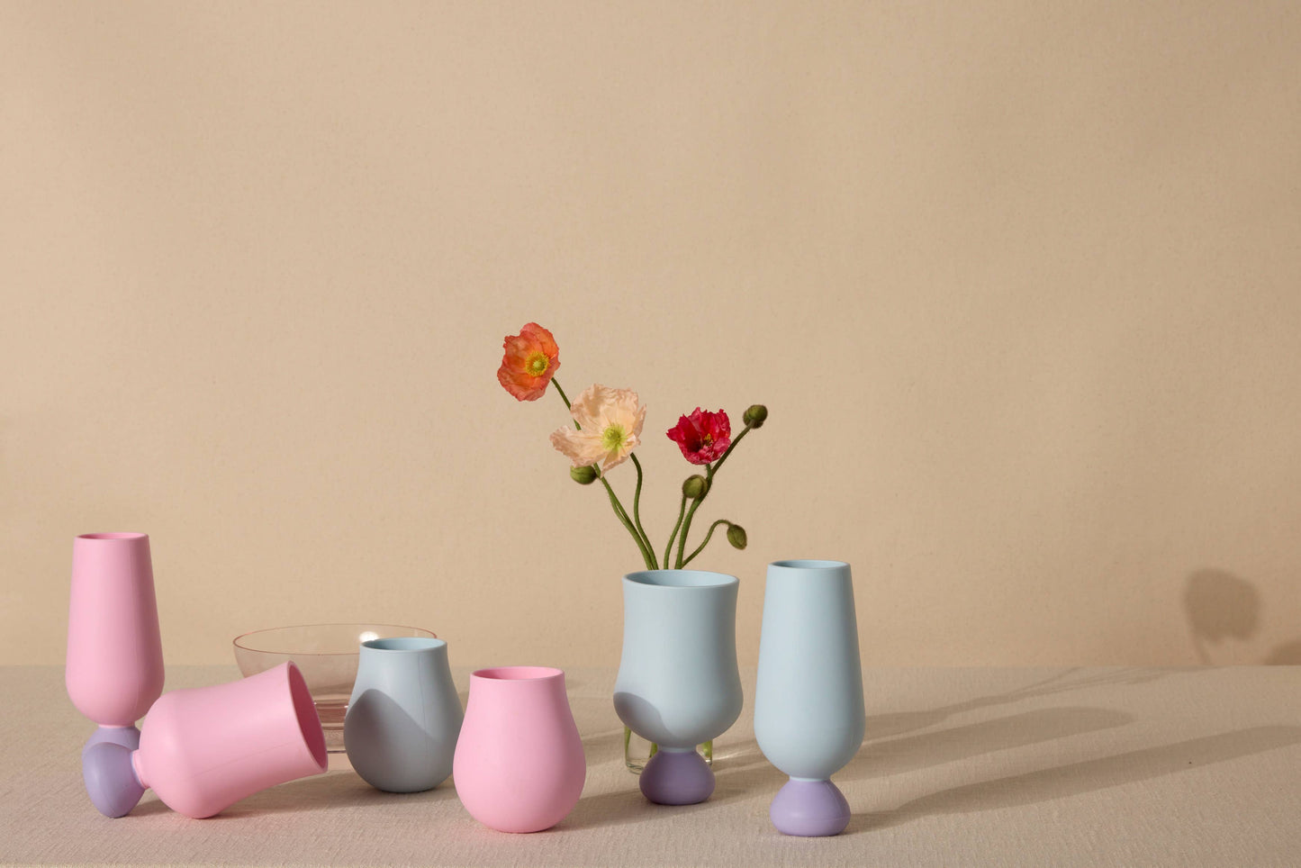 Bubble Goblet Set | Unbreakable Silicone