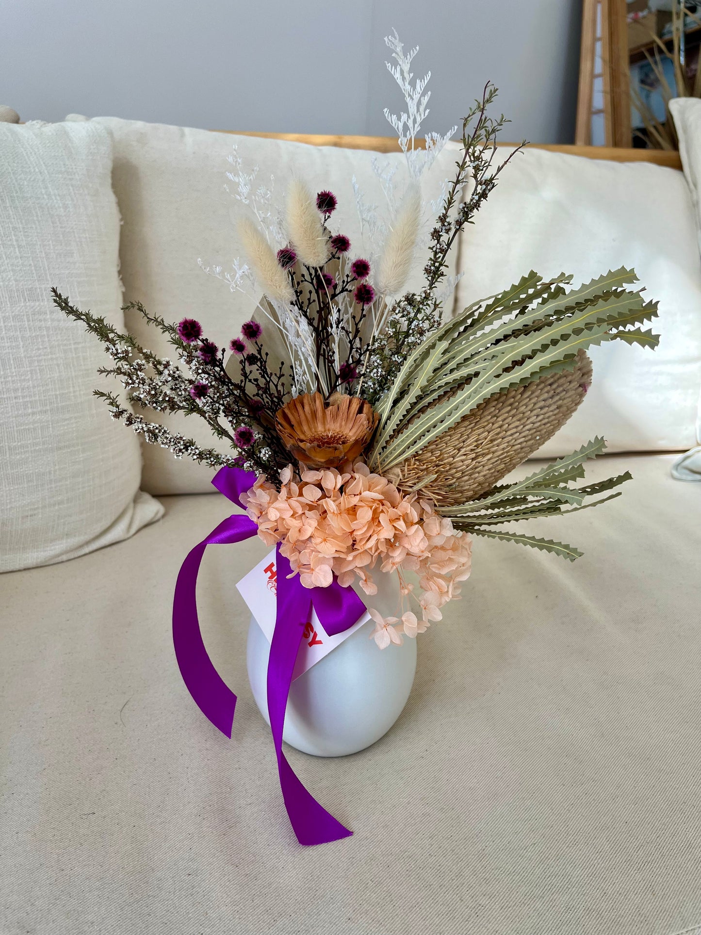 Ella - Teardrop Vase Arrangement