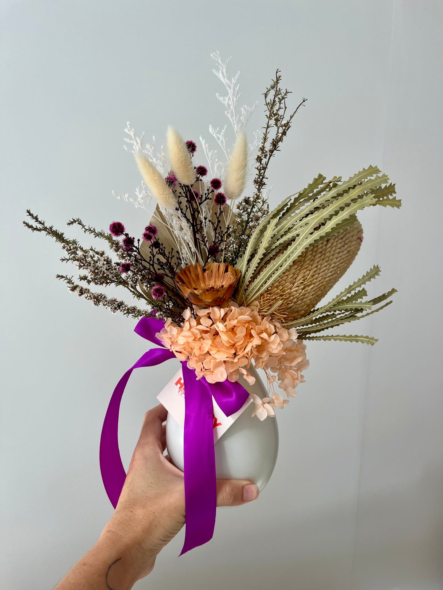 Ella - Teardrop Vase Arrangement