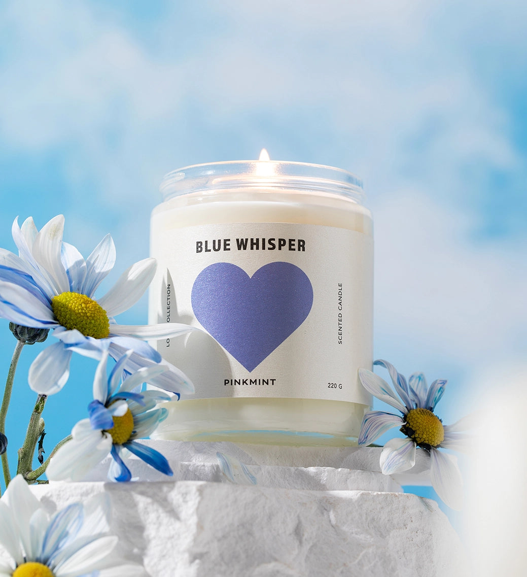 BLUE WHISPER Soy Candle 250ml