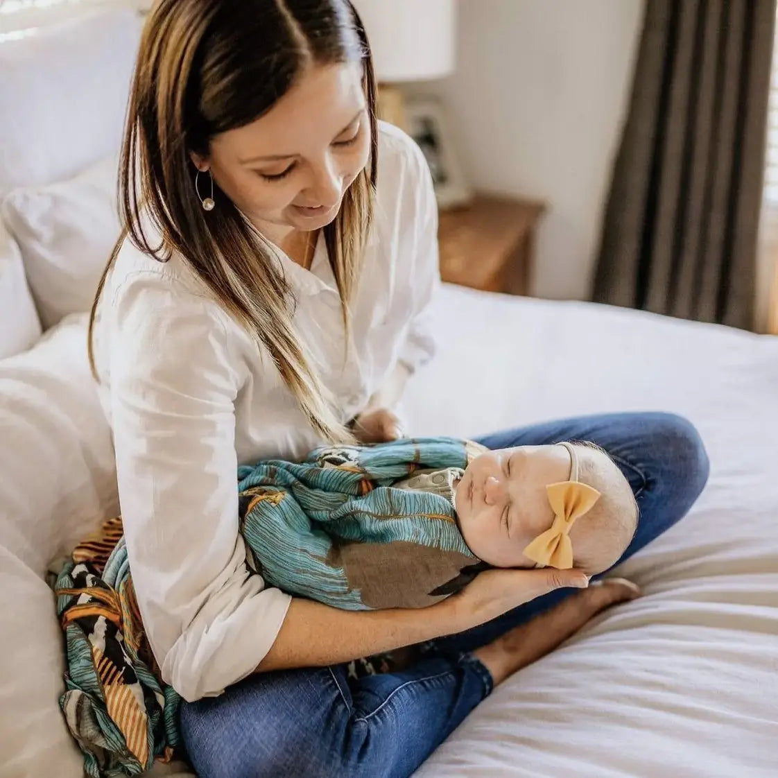Havana Organic Cotton Swaddle