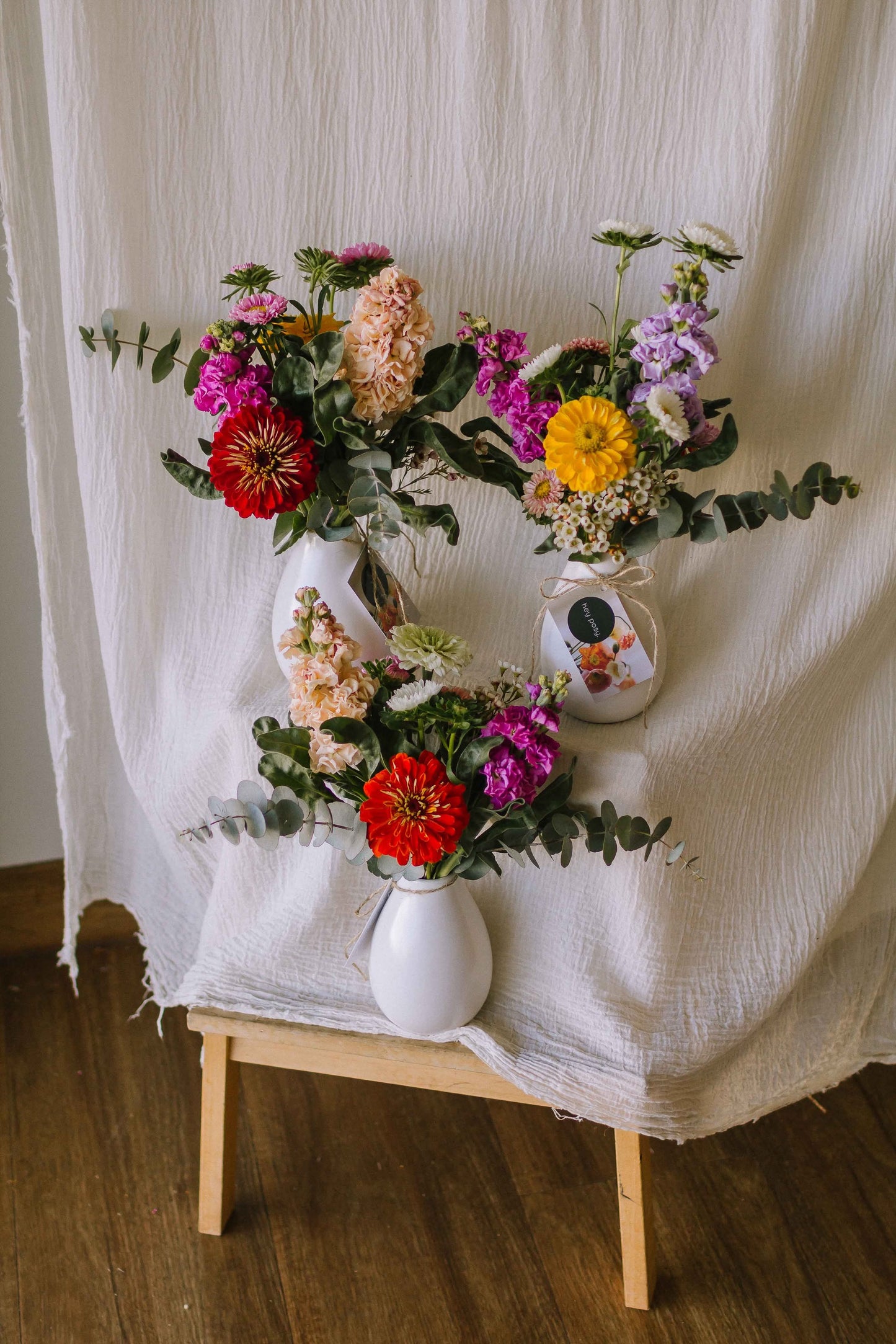 Posy Vase Arrangement (FRESH) PRE-ORDER
