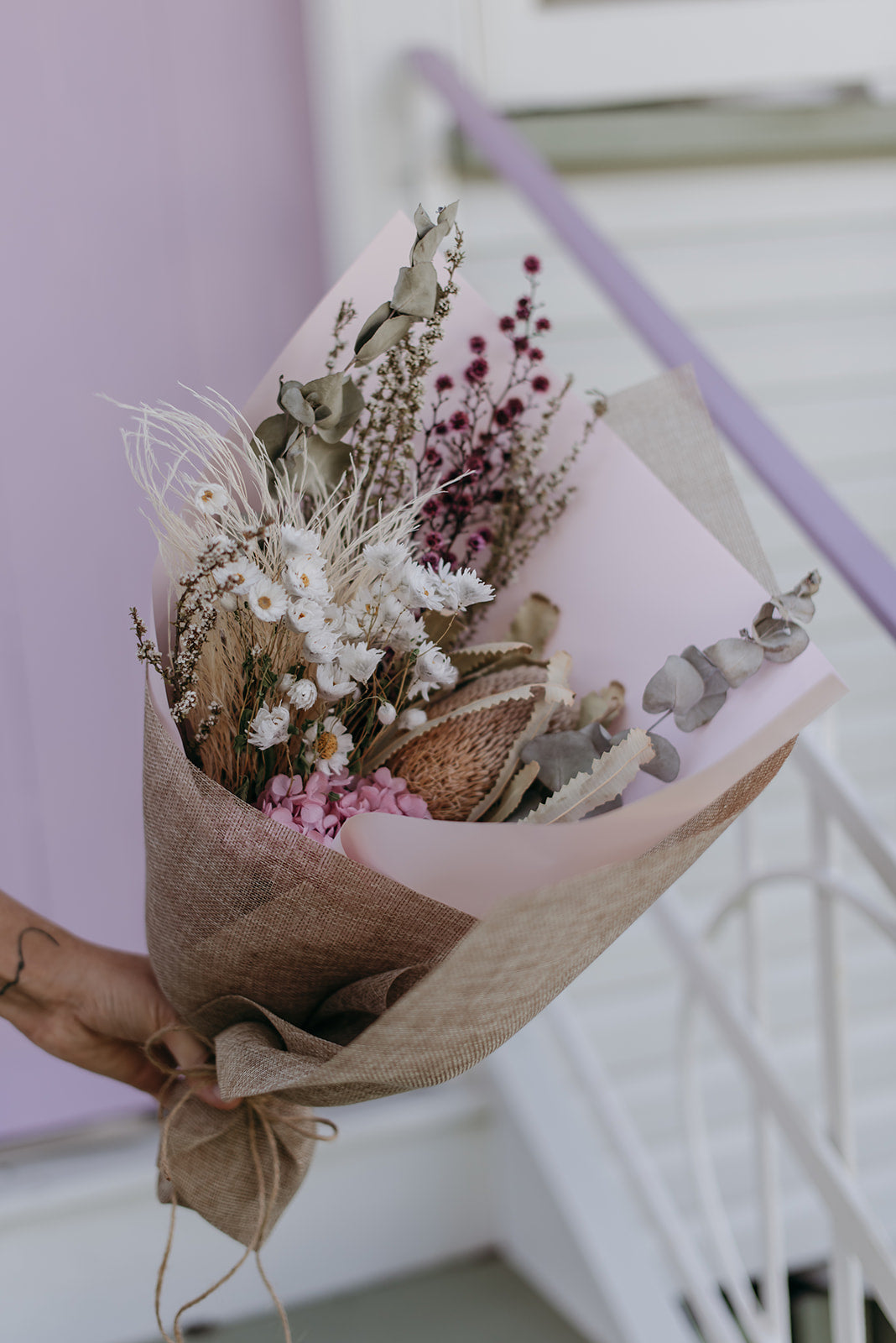 Dried Daisy Flower Bouquet PRE-ORDER