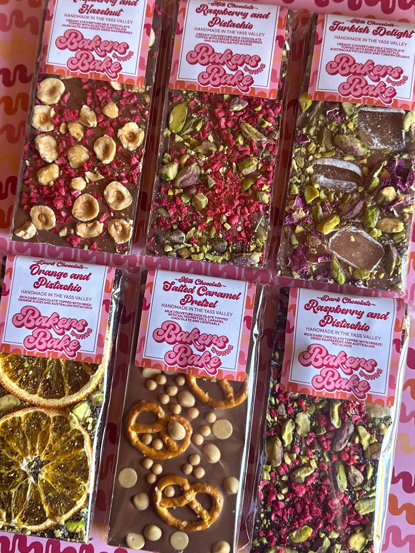 Handmade Milk Chocolate Bars