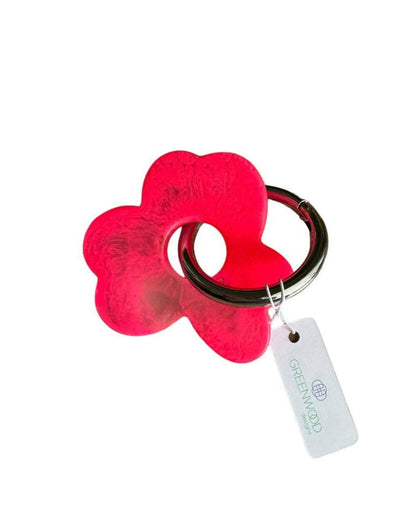 Floral Resin Keyrings