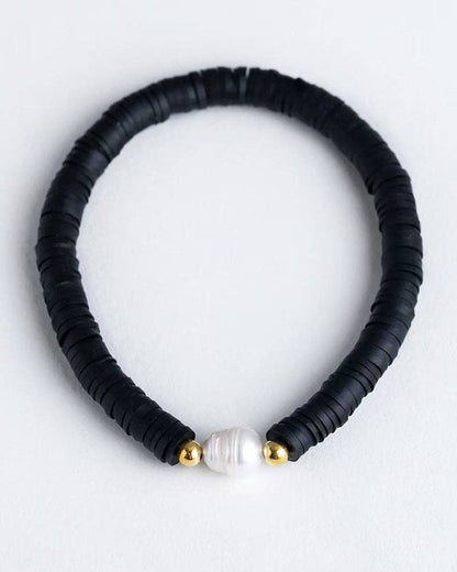 Pearl Pop Heishi Bead Bracelet