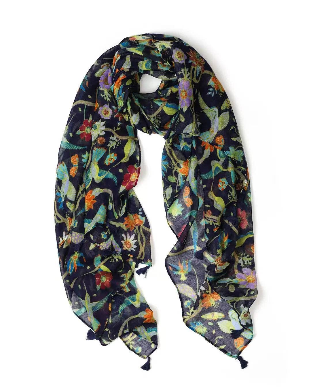 Jade Botanical Lightweight Scarf