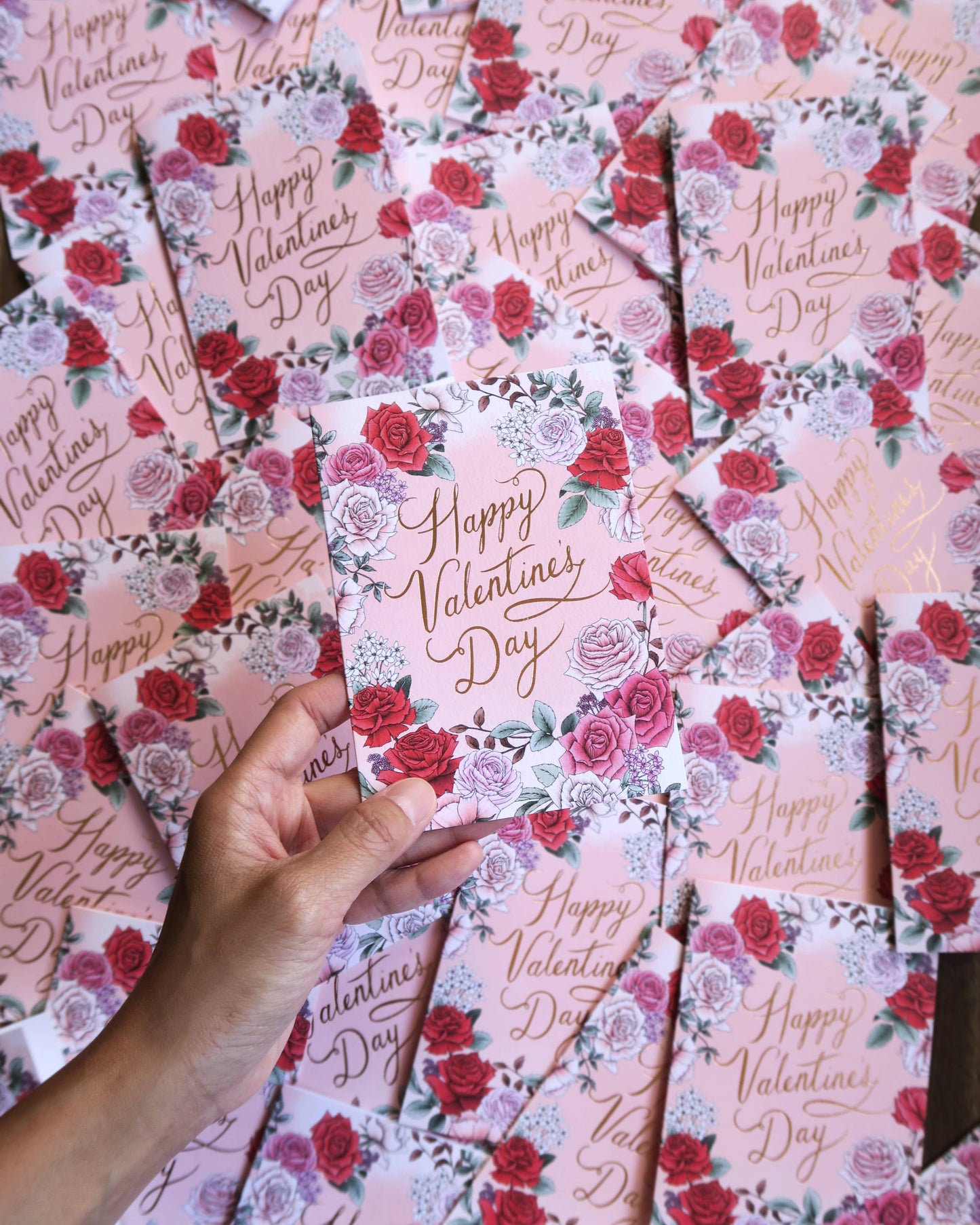Rose Valentine Card
