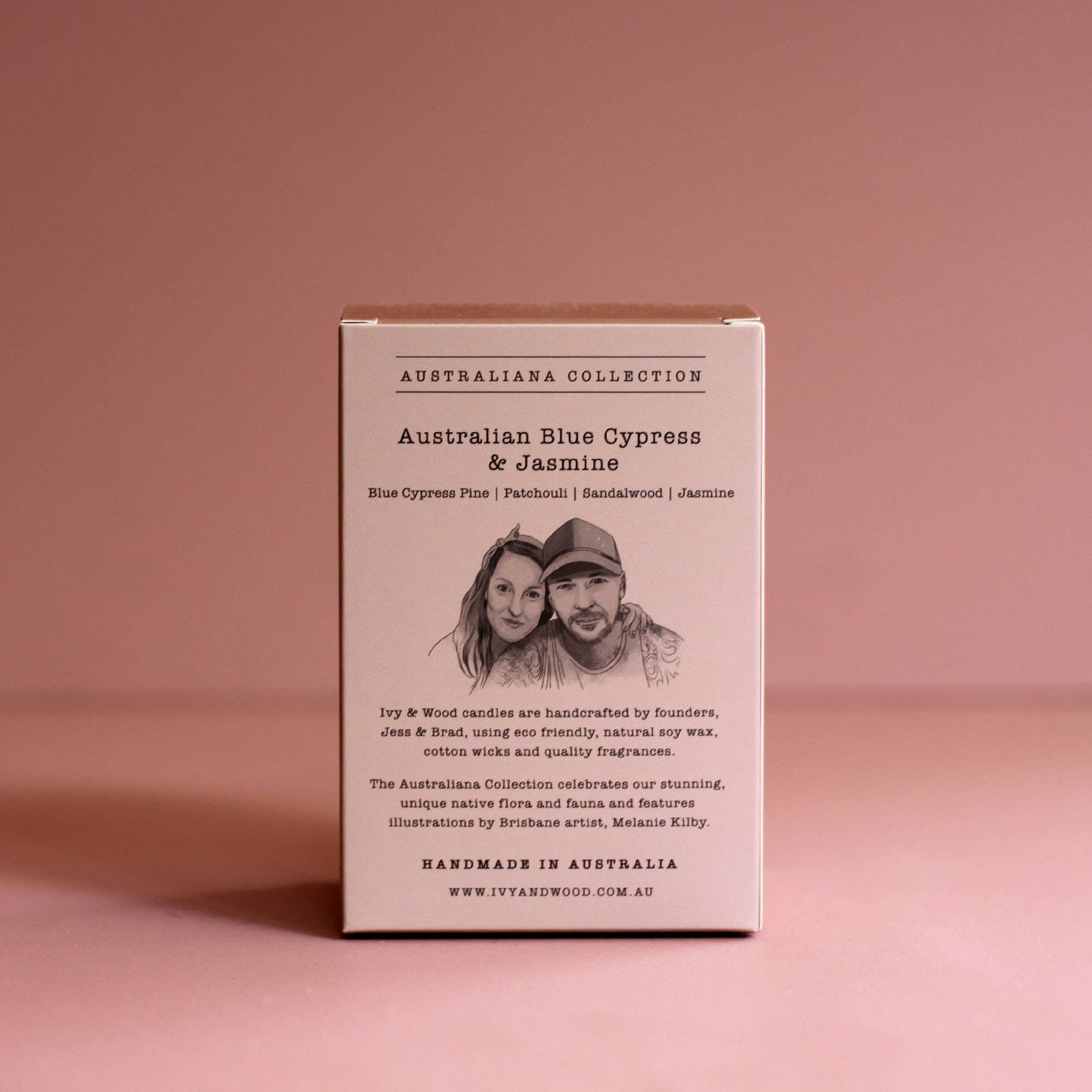Australiana: Australian Blue Cypress & Jasmine Soy Candle