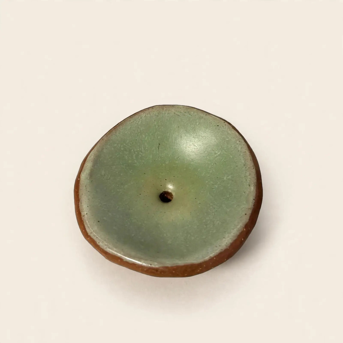 Foraged Clover Ceramic Incense Holder