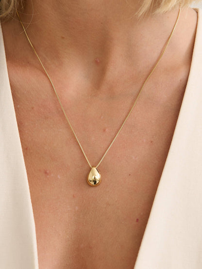 Droplet 18K Gold Plated Necklace