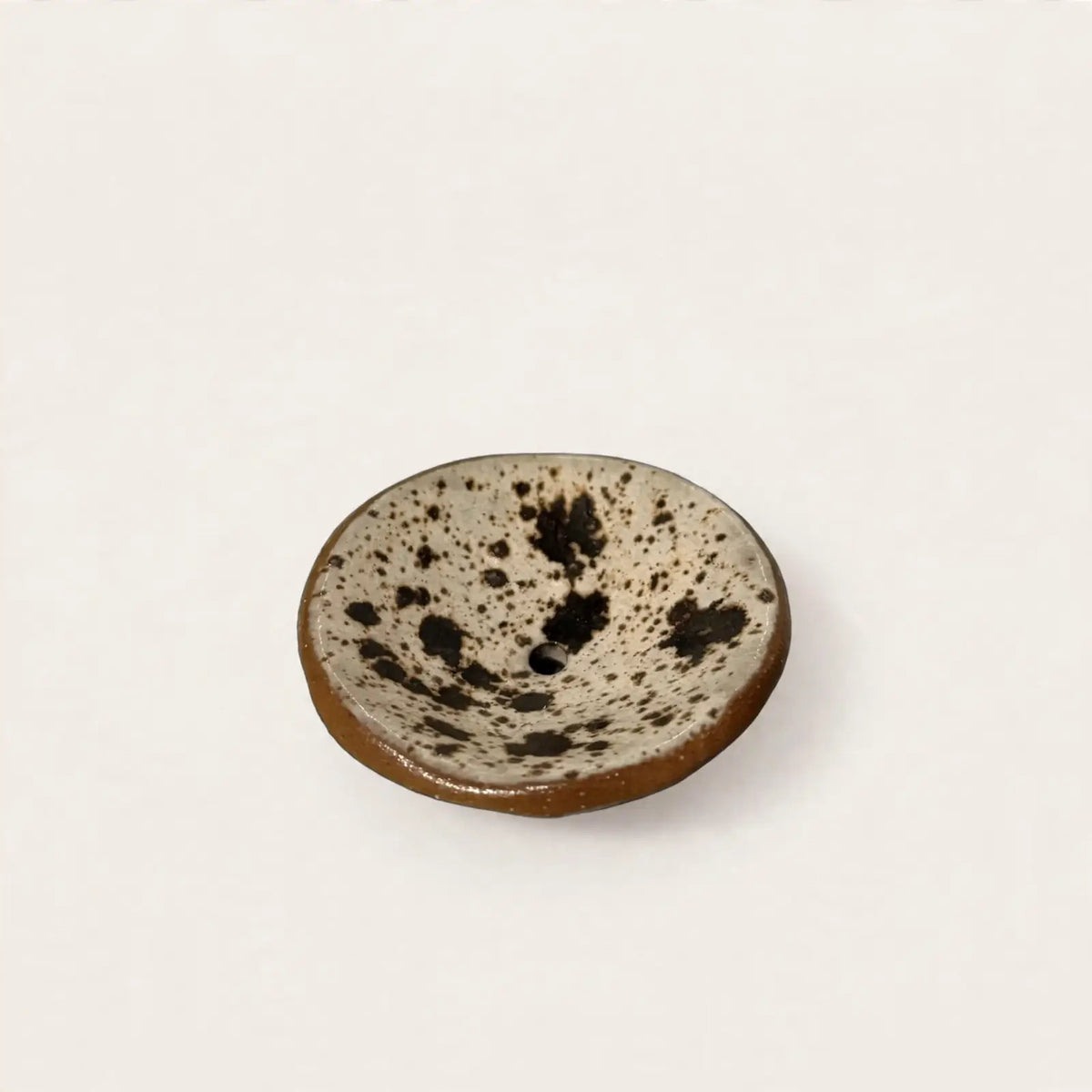 Foraged Bean Ceramic Incense Holder