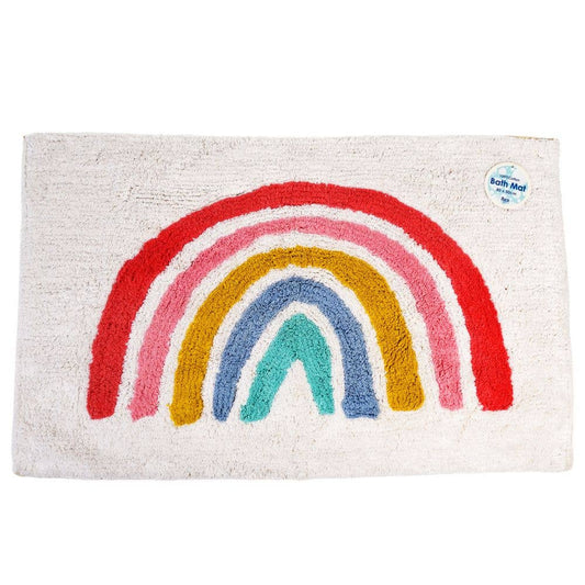 Rex London Tufted Cotton Bathmat - Rainbow