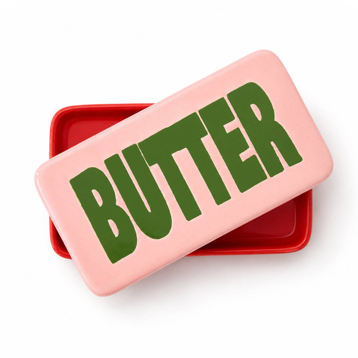 Butter Dish - Pink