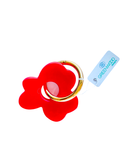 Floral Resin Keyrings