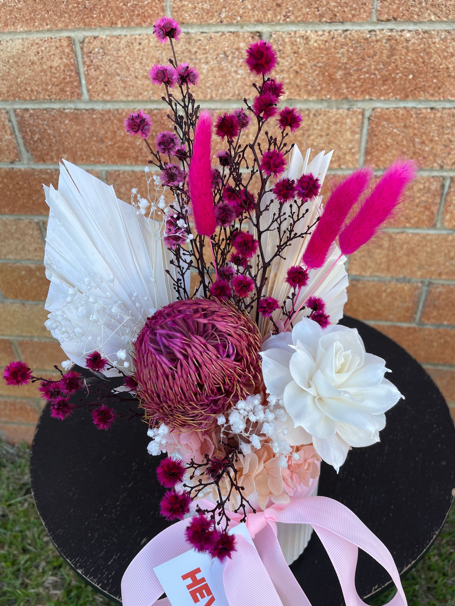 ‘Barbie’ Dried Arrangement