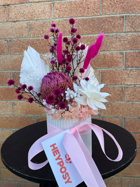 ‘Barbie’ Dried Arrangement