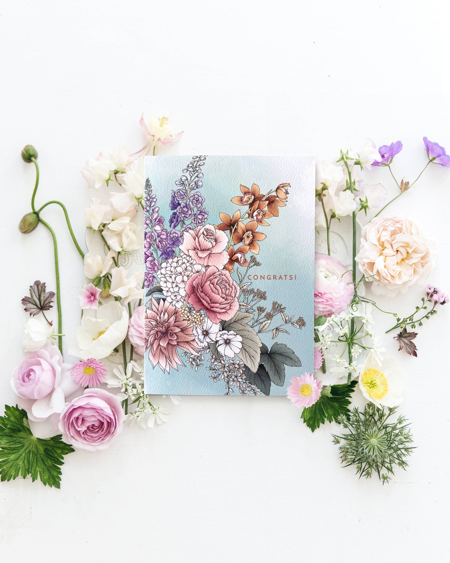Garden Congrats Card