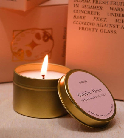 Golden Hour Travel Tin | Sea Salted Watermelon