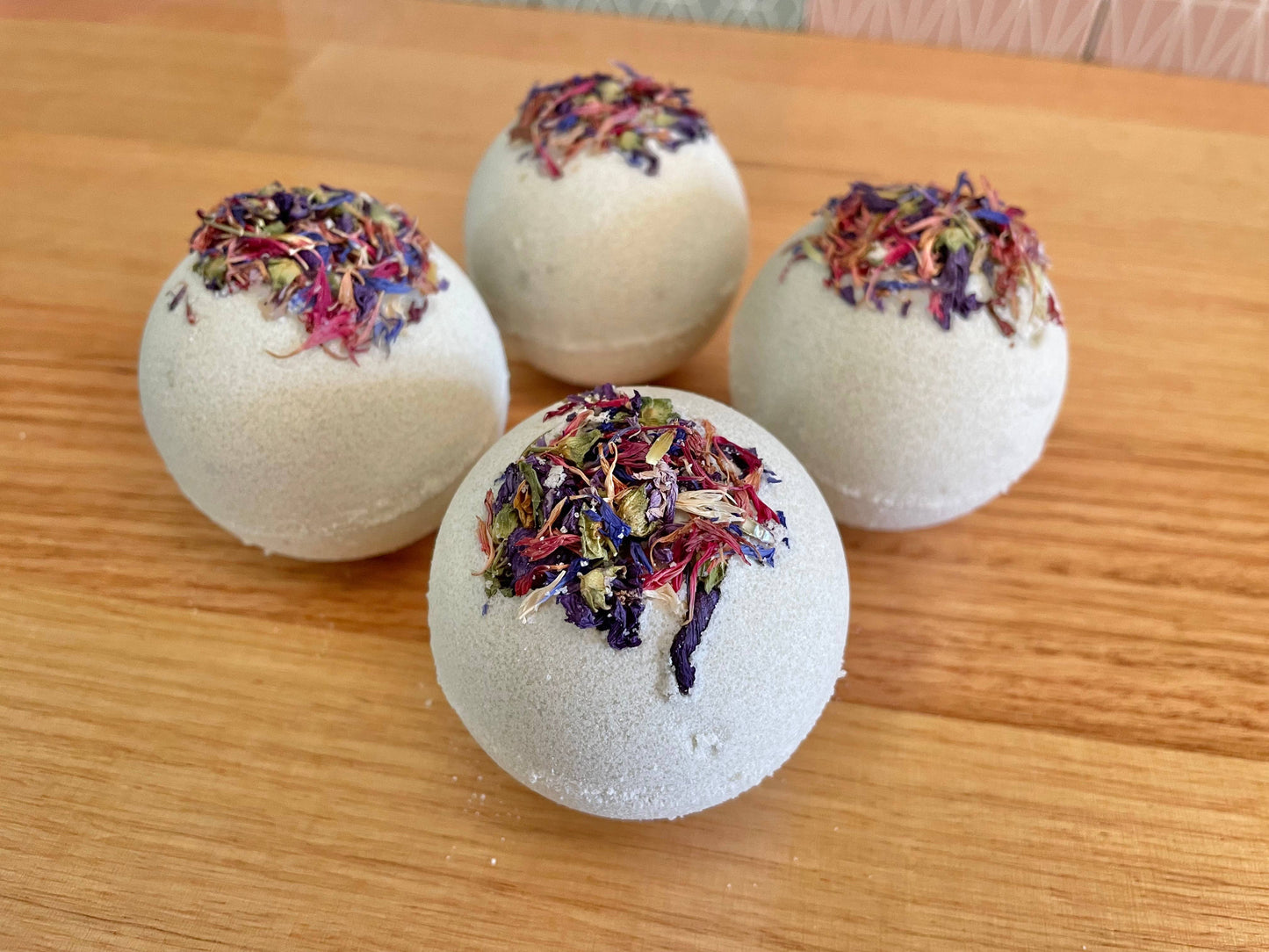 Handmade Bergamot Goat Milk Bath Bomb