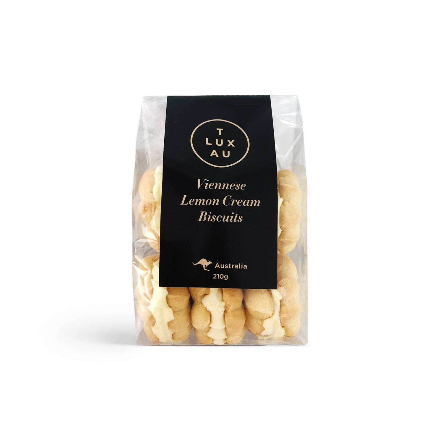 Large - Viennese Lemon Cream Biscuits 210g