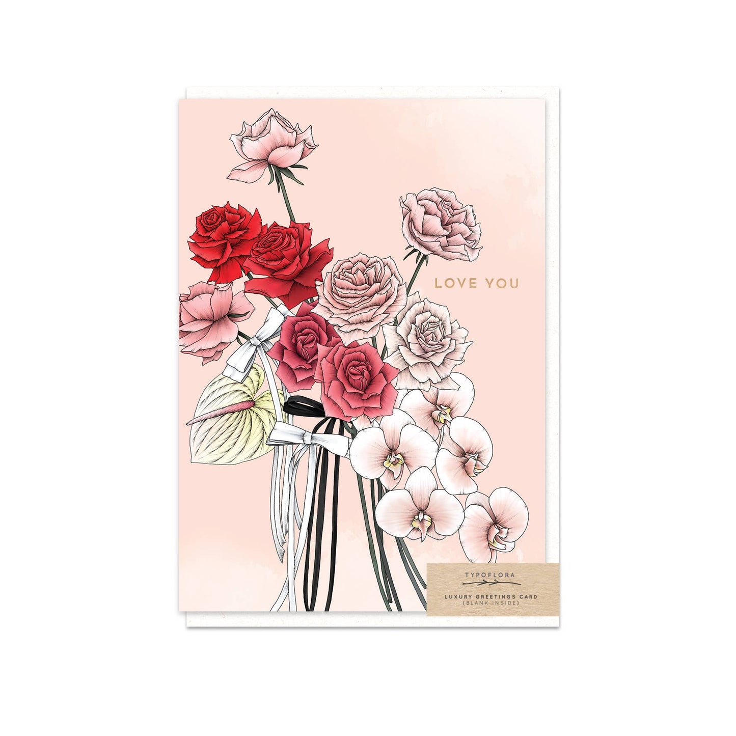 Rose Love You Card