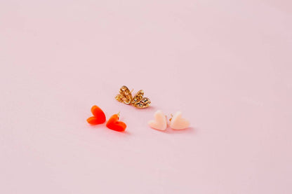 Heart Studs