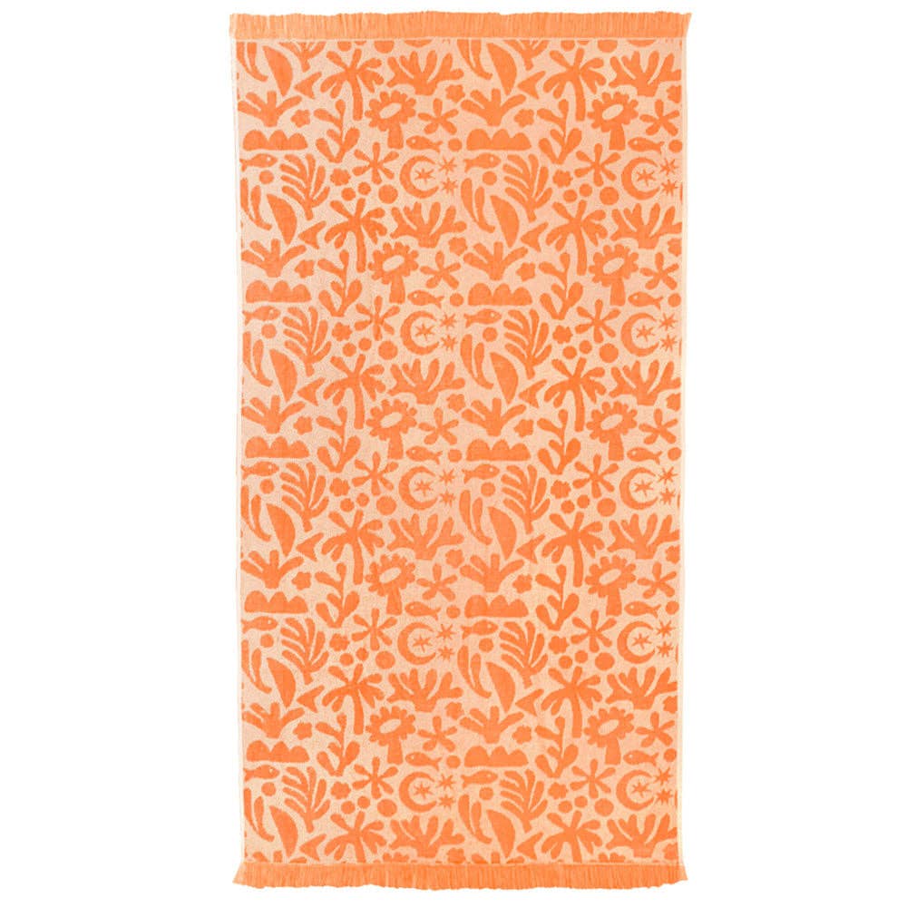 HiLo Beach Towel Holiday - Peach