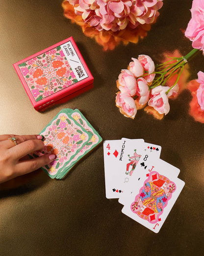 Flower Plus Playing Cards