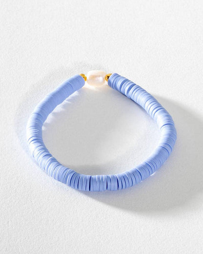 Pearl Pop Heishi Bead Bracelet