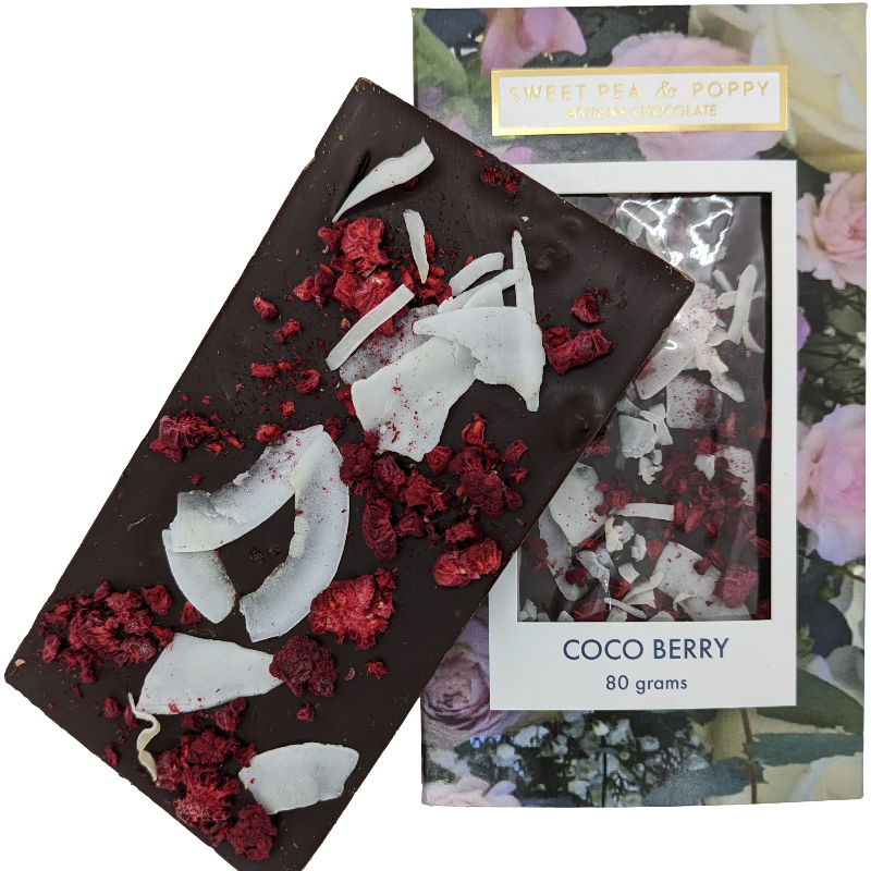 'Coco Berry' Artisan Chocolate Bar