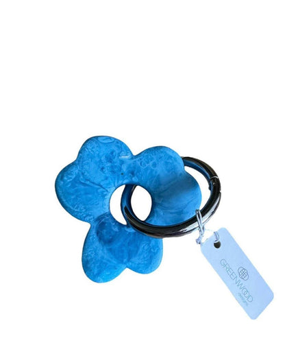 Floral Resin Keyrings
