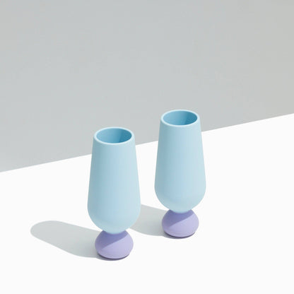Bubble Champagne Flute Set | Unbreakable Silicone