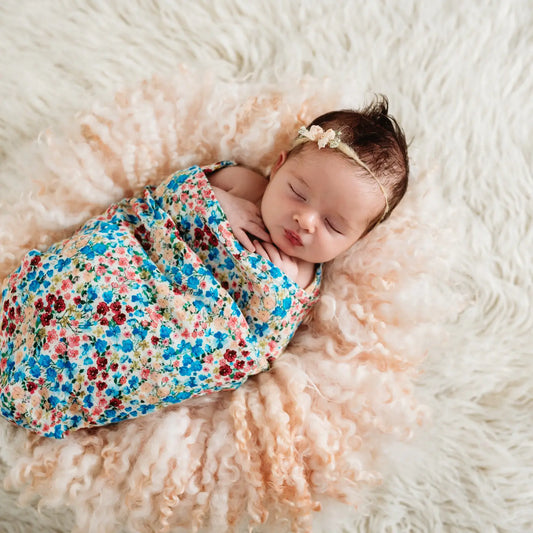 Keely Organic Cotton Swaddle