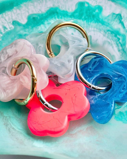Floral Resin Keyrings
