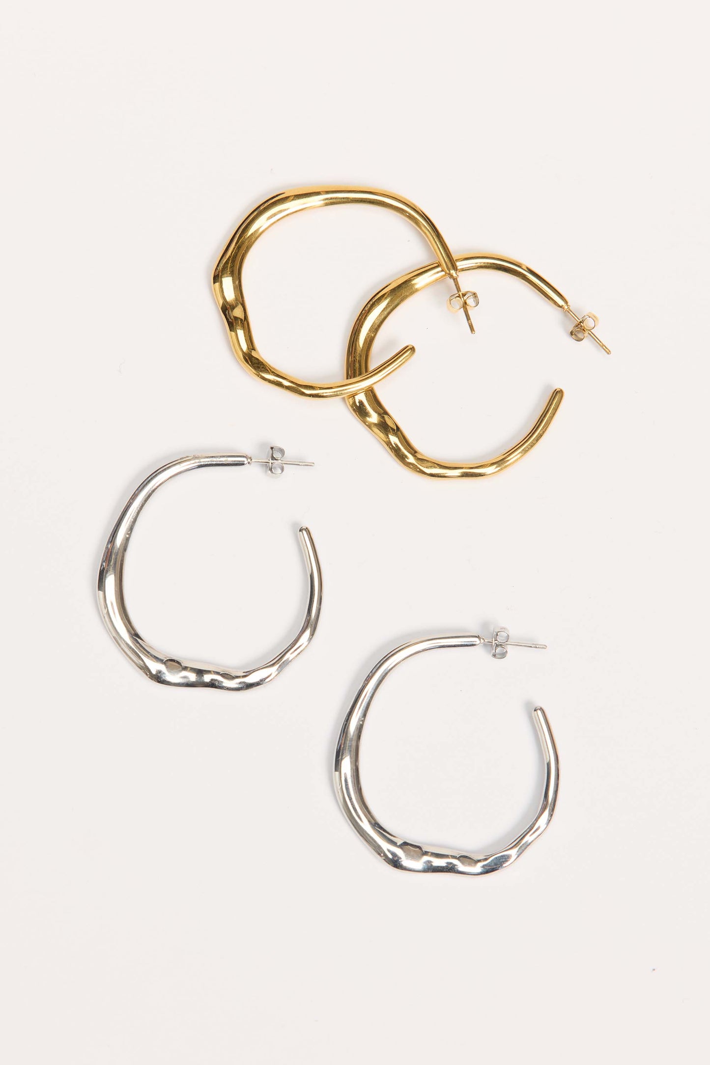 Heartline Hoop Earring