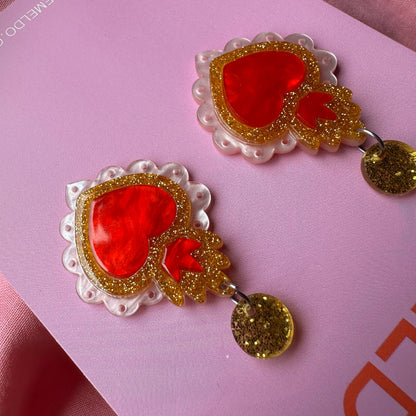 Crown Heart Drops
