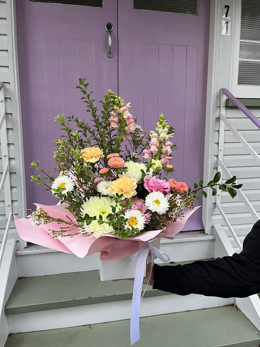 Pastel Blooms Box Arrangement - Florist Choice