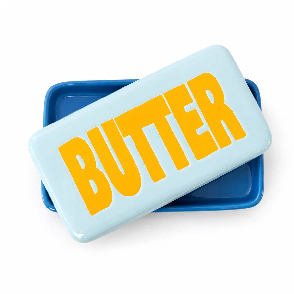 Butter Dish - Light Blue