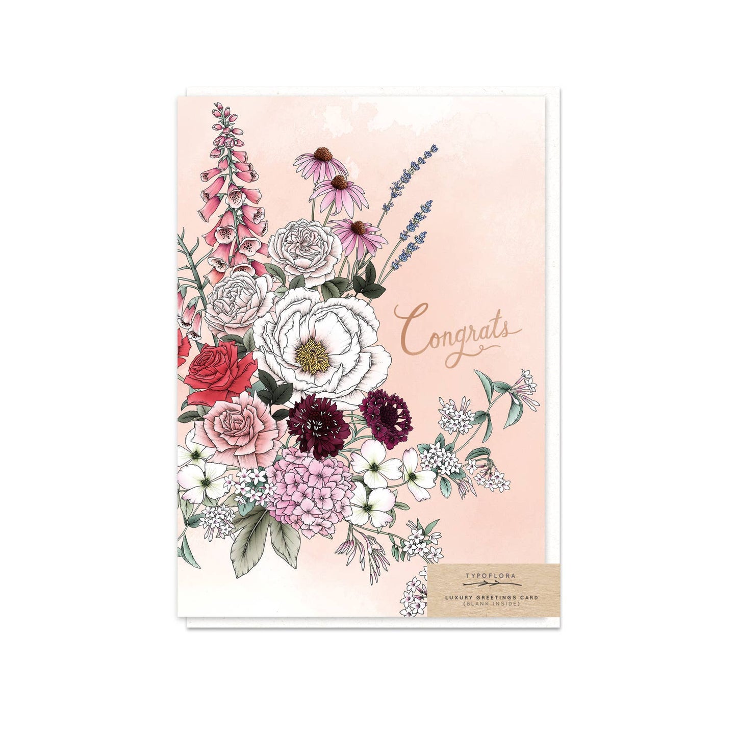 Wildflowers Congrats Card