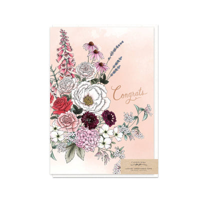 Wildflowers Congrats Card