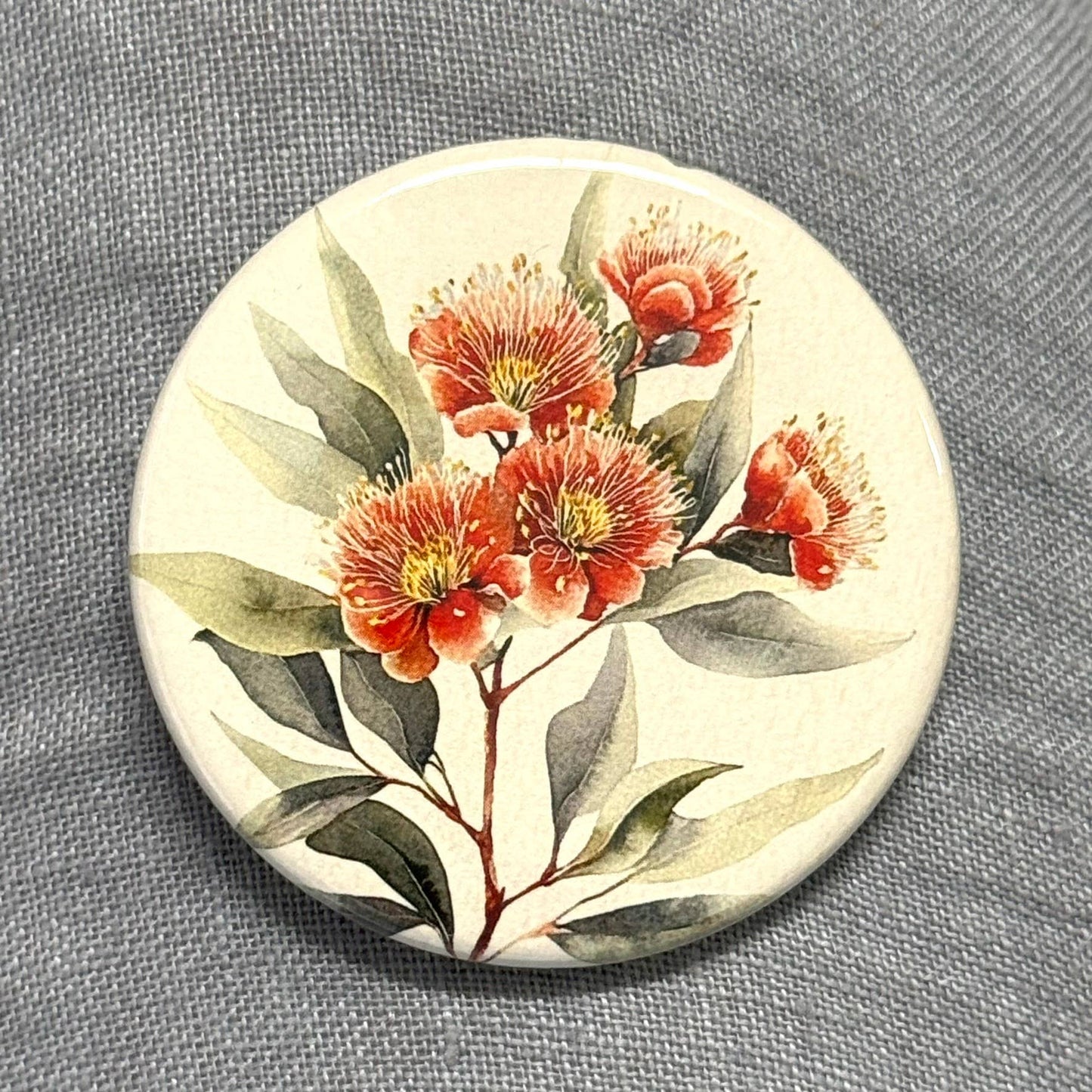 AUSTRALIAN FLORALS Large Magnets set of 4 - SET B