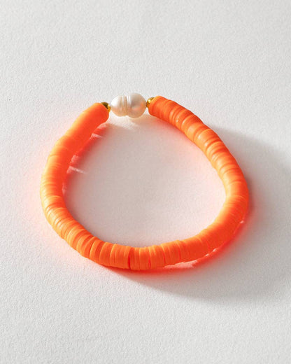 Pearl Pop Heishi Bead Bracelet