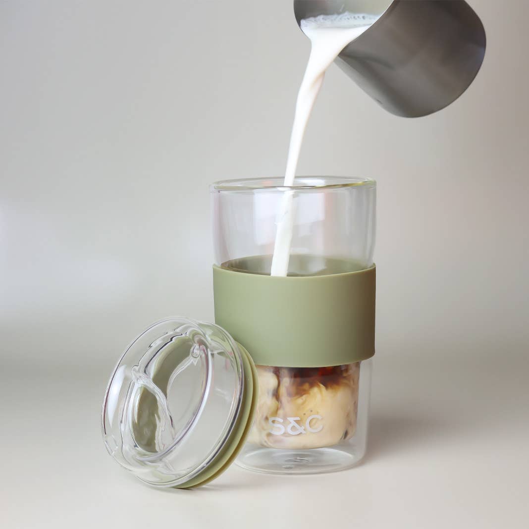 Dua Glass Travel Coffee Cup