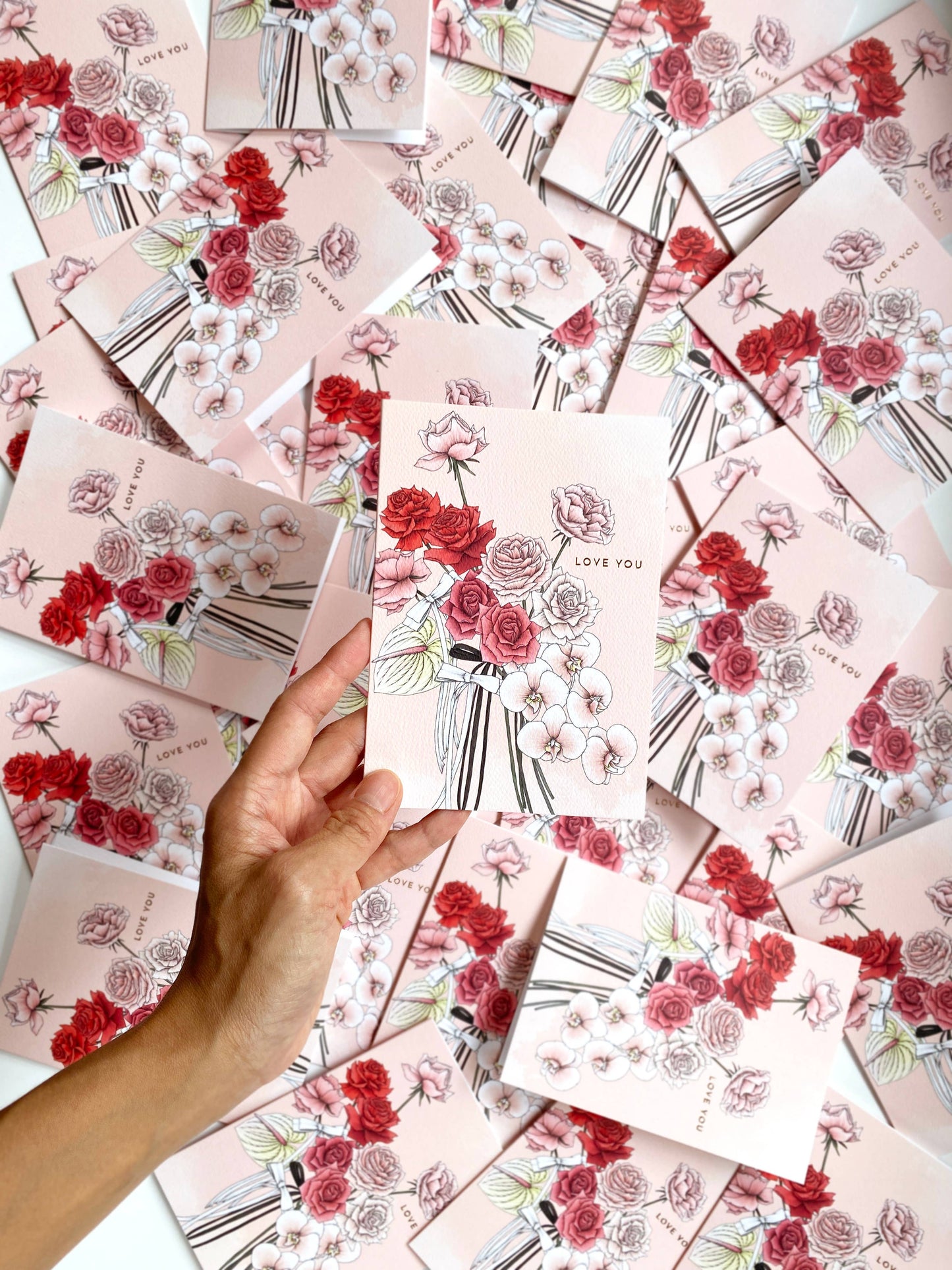 Rose Love You Card